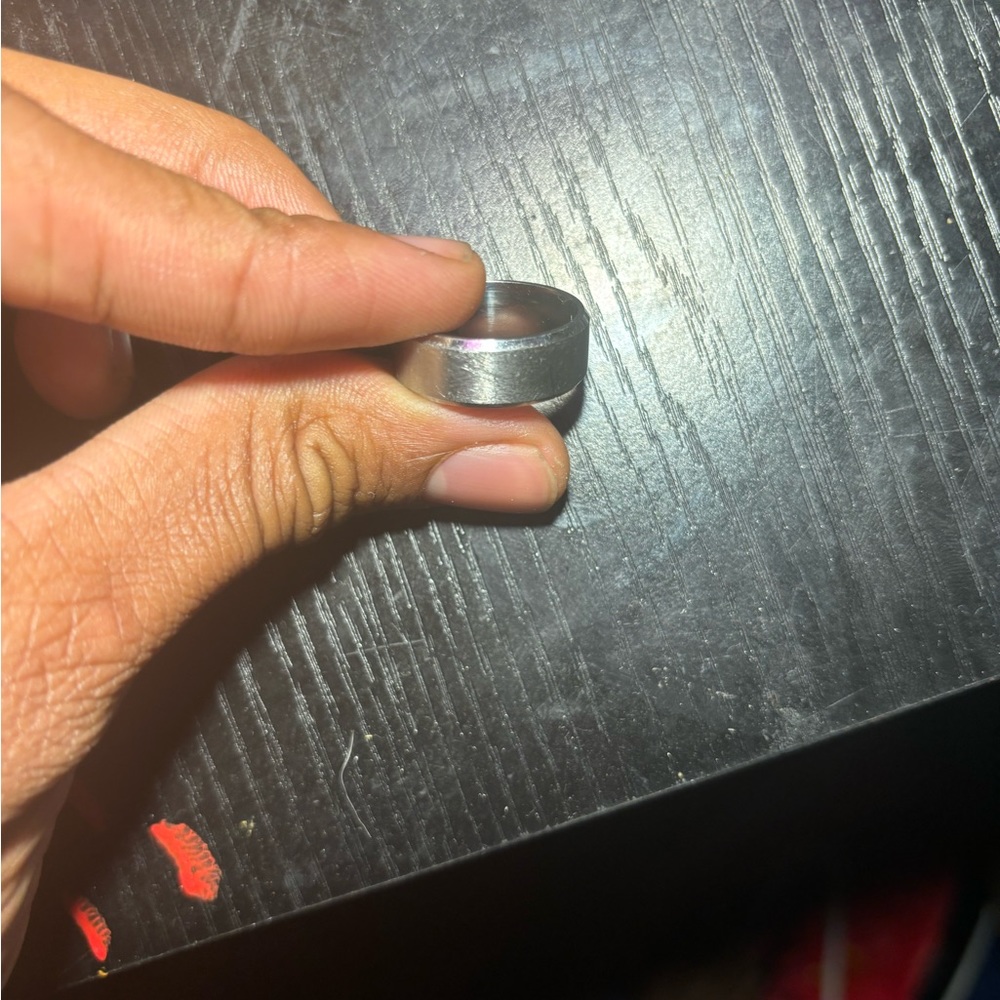old silver ring